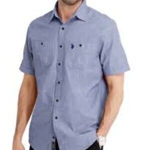 U.S. Polo Assn. Short-Sleeve Button-Up Shirt Size XL